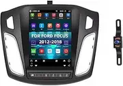 9.7 inch Android 13 Car Stereo Radio for Ford Focus 2012-2018, 2+32G Touch Screen Radio Ford Focus Head Unit with Backup Camera Carplay Android Auto Stereo GPS Navigator WiFi Bluetooth FM RDS DSP