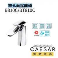 在飛比找蝦皮購物優惠-Caesar 凱撒  B810C 單孔面盆龍頭 單孔龍頭 龍