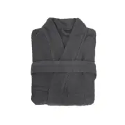 Bambury Angove Cotton Robe Charcoal Medium