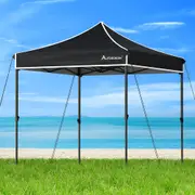 3x3m Gazebo ALFORDSON Pop Up Marquee Black