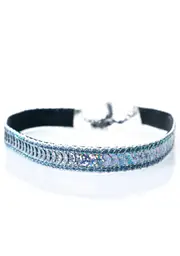 [Vittrock] Reversible Hologram & Velvet Choker