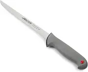 Arcos Fillet Knife 8 Inch Nitrum Stainless Steel. Ergonomic Polypropylene Handle and 200 mm Blade.Sharp Steak Knife to Fillet Meat and Fish. Series Colour Prof. Color Black