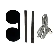 1 IN 2 Out Portable Silicone Protective Cover +Charger Cable for PS5 VR2 Glasses