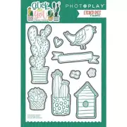 PhotoPlay Paper Stuck on You Die 9pc Set by Shawna Clingerman