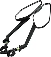 1 Set Rear View Mirrors for Electric Mountain Bikes Right Handlebar Convex Bike Mirror Kit Durable Stylish Replacement for Models