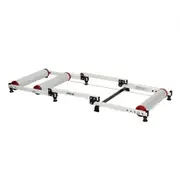 Bike Roller Adjustable Bicycle White