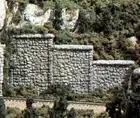 Woodland Scenics ~ New 2024 ~ N Scale ~ Random Stone Retaining Walls (6) ~ C1161