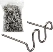 Welding Rods Hot Staple - Hot Staples Welding Staples | Auto Bumper Repair Welding Wire | 1000X Hot Staples Welding Rods | 0.8mm Brazing Wire Auto Hot Staples Welding Electrodes Suite Nail Patch For A