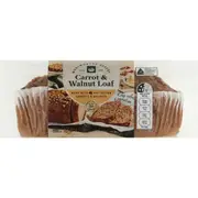 Woolworths Carrot & Walnut Loaf 540g