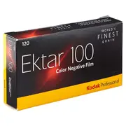 Kodak Ektar 100 Colour Negative 120 Film 5 Pack