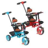 在飛比找蝦皮購物優惠-@企鵝寶貝@親親 戰馬三輪車 腳踏車 手推三輪車 兒童車 自