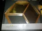 Target Threshold Beautiful Natural Finish Wall Mirror 23.25" x23.25"x 2" ~ New