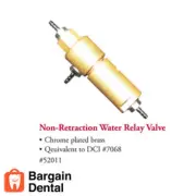 TPC Dental Non-Retraction Water Relay Valve Ref #52011 (3 Pk)