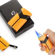 Galiner 2 Jet Flame Cigar Lighter Torch Cigar Lighter Butane with Cigar Punch