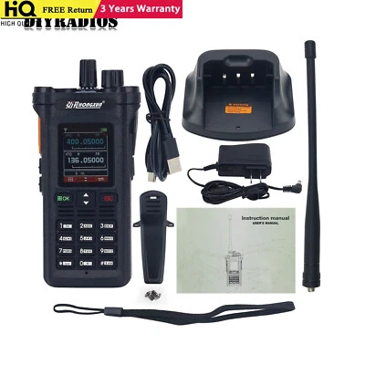 GT12-X2 10W VHF UHF FM AM Receiver Handheld Radio Walkie Talkie for Maritime