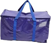 Cabilock Large Moving Bag Travel Tote Bag Handles and Zipper Pocket Storage Organizer for Moving Camping Travel