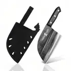 Chopper Full tang Knife Chef Cleaver Razor Sharp Hand Forged Stainless Steel ABS