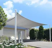 Rectangle Patio Sun Shade Sail Canopy 16'x20' Patio Sunshade Cover Canopy HM197