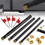 Lathe Boring Bar Turning Tool Set S06K/S07K/S08K/S10K-SCLCR06·.