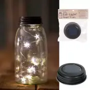 Solar Lid Light - Star Shape Angel Tears - Jar is not included