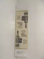 Jameson TABLE TENT CASTMATES Hot Irish Coffee Recipe Stout Edition Printed Ad