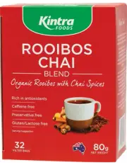 Kintra Tea Bag Rooibos Chai 25 Pack 80g x 1