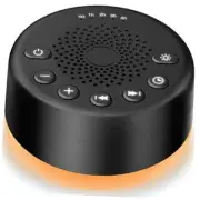 Sound Machine White Noise Machine with 25 Soothing Sounds and Night Lights