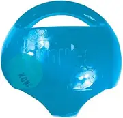KONG - Jumbler Ball - Interactive Fetch Dog Toy with Tennis Ball (Assorted Colours) - for Medium/Large Dogs
