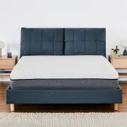 Elio Bed Frame - Queen / Ink Blue
