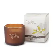 Myrtle and Moss Mandarin, Lemon Myrtle & Orange Peel Mini Candle