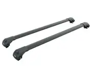 For Toyota 4Runner 2010-Up Roof Rack Cross Bars Metal Bracket Raised Rail Alu Bl