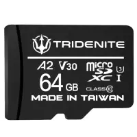 在飛比找momo購物網優惠-【TRIDENITE】MicroSDXC 64GB A2 V