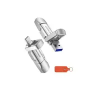 MOVE SPEED 1TB USB 3.2 Solid State Flash Drive 520MB/s High Speed Type C USB ...