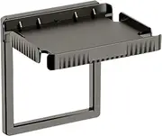 Wall Shelf Outlet Organizer, 7.87x4.72x4.41in Socket Organizer Wall Outlet, Bathroom Outlet Shelf, Outlet Shelf Wall Mounted, Decorative Extender Wall Holder Home Decor for Routers & Cameras, Bathroom