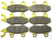 MC Front Rear Brake Pads for Can-Am Commander 800 XT DPS 800R XT DPS 4x4 EFI