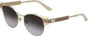 [Gucci] GG0521S Women's Sunglasses, Gold, One Size, gold, Free Size