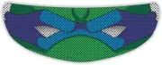 Leonardo Turtle Perforated Motorcycle Helmet Visor Tint Shield Sticker Decal