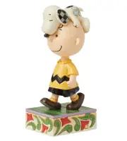 Peanuts by Jim Shore - Snoopy on Charlie Brown's Head