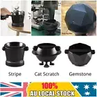 NEW Coffee Knock Box Espresso Grinds Waste Tamper Bin Container Knock Box Black