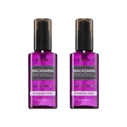 KUNDAL - Macadamia Hair Serum - 100ml - DUO Set - English Rose