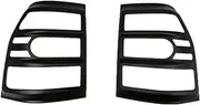 Compatible For Mitsubishi Montero V97V93 Pajero 4 Modified Taillight Cover Decorative Frame Rear Headlight Frame Taillight Protection Cover(Matte black)