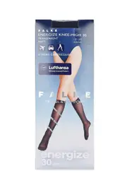 Falke Energize 30 Denier Knee-high Socks - Dark Blue 3738 (IT37 - 38 / UK4 - 5)
