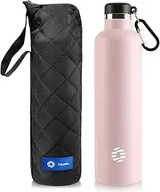 FJbottle Insulated Water Bottle 750ml/25 Oz, BPA Free, Wide Mouth Vacuum Stainless Steel Drink Bottle, Double Wall Travel Jug Keeps Cold or Hot Reusable, Leak-Proof for School, Bike，Gym