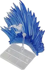 SOPOTUTU 1 Set DIY Assembly Figure Effects Unique Action Effect Display Holder for Anime and Model Collections Energetic Burst Options for Figurine Exhibitions