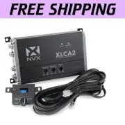 Premium 2-Channel Line Out Converter with Remote Control & Bass Optimization