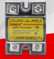 Single-phase SSR Solid State Relay DC Controlled DC DC-DC YHD2250D 220VDC 50A