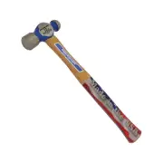 Vaughan Commercial Ball Pein Hammer, Hickory Handle, 12 In