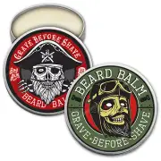 GRAVE BEFORE SHAVE BEARD BALM DUAL PACK (Bay Rum, and Original GBS Beard Balm)
