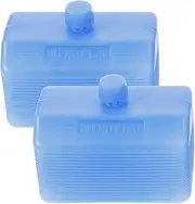 2pcs Box Ice Box Ice Pack Fresh Keeping Ice Cases Cooler Ice Case Ice Package for Cooler Convenient Freezer Ice Case Freezer Reusable Ice Cases Cooling Case Ice Blocks for Cooler
