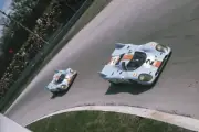 Pedro Rodriguez Jackie Oliver, Porsche 917k Monza 1971 Old Racing Photo